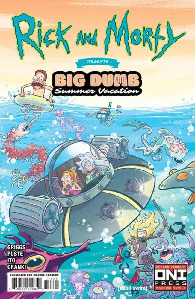Rick And Morty Presents Big Dumb Summer Vacation #1 Cover B Fred C Stresing Variant
