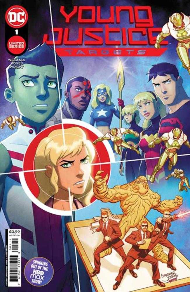 Young Justice Targets #1 (Of 6) Cover A Christopher Jones