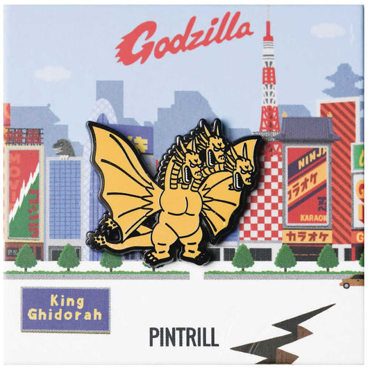 Godzilla Series4 King Ghidorah Enamel Pin