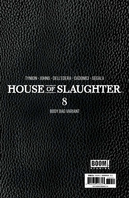 House Of Slaughter #8 Cover C Bodybag Variant Burnham