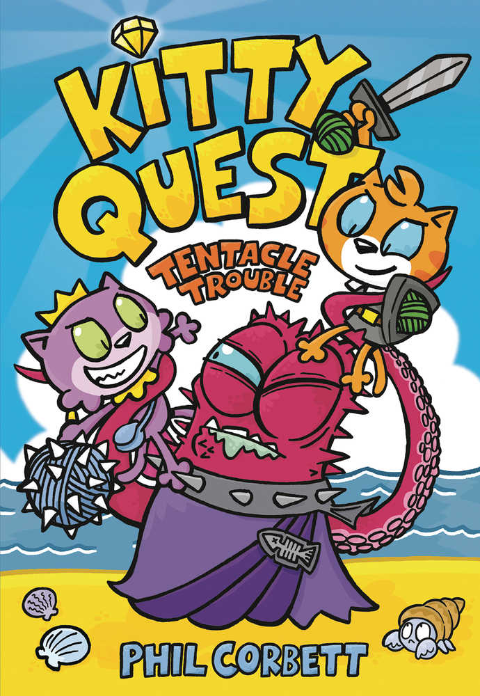 Kitty Quest Graphic Novel Volume 02 Tentacle Trouble