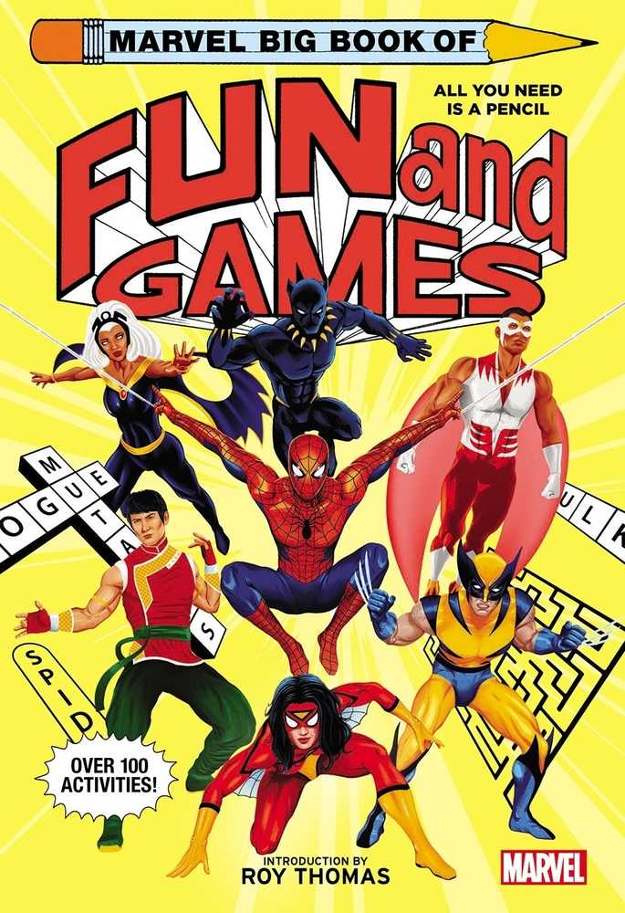 Marvel Big Book Of Fun And Games