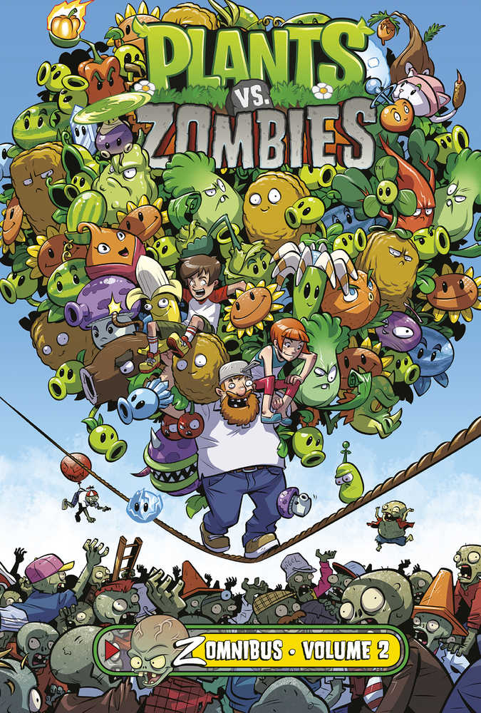 Plants vs Zombies Zomnibus Hardcover Volume 02