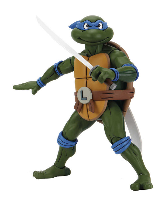 Teenage Mutant Ninja Turtles Cartoon Giant Size Leonardo 1/4 Scale Action Figure