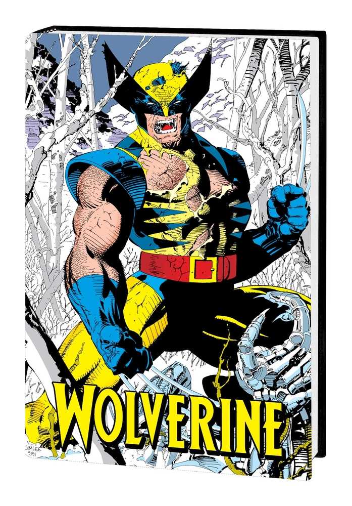 Wolverine Omnibus Hardcover Volume 03 Jim Lee Direct Market Variant