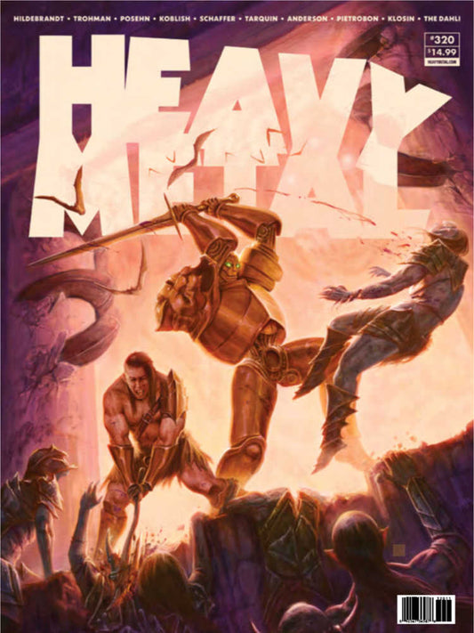 Heavy Metal #320 Cover A Ngo (Mature)