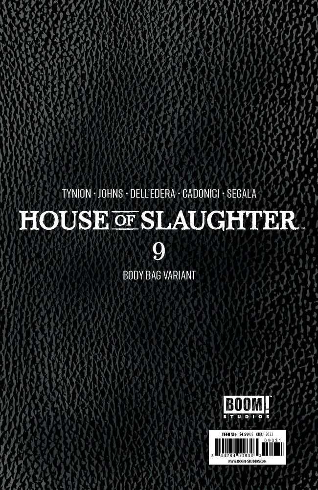 House Of Slaughter #9 Cover C Bodybag Variant Kieu
