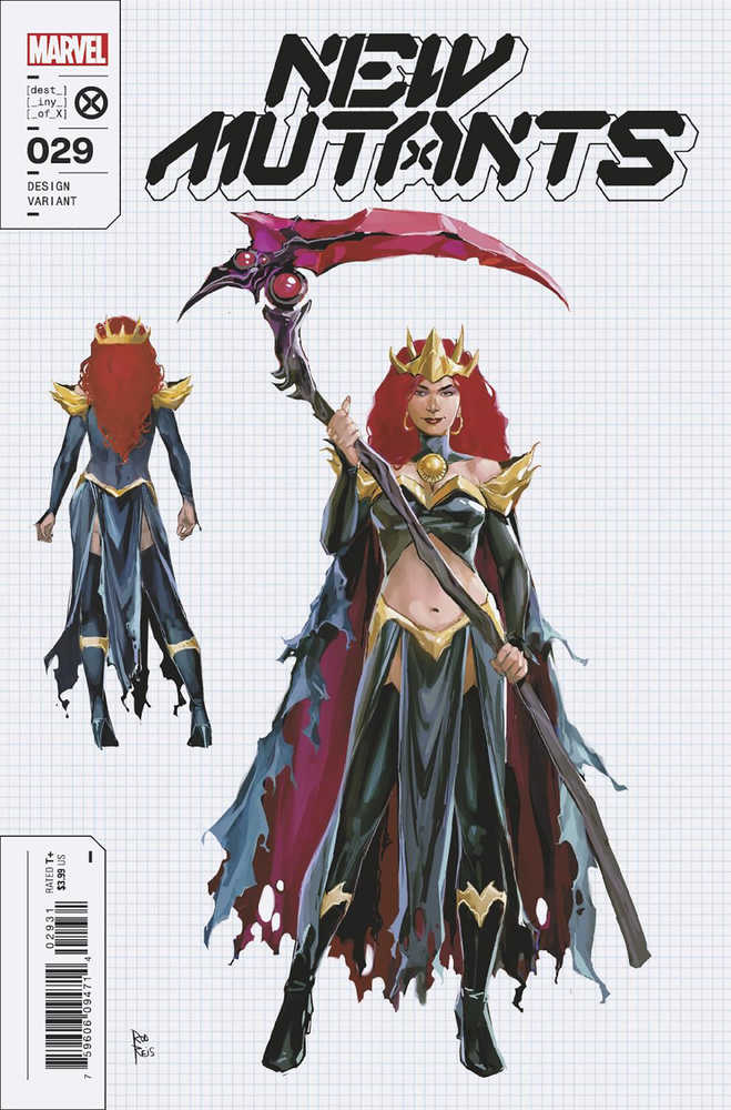 New Mutants #29 10 Copy Variant Edition Reis Design Variant