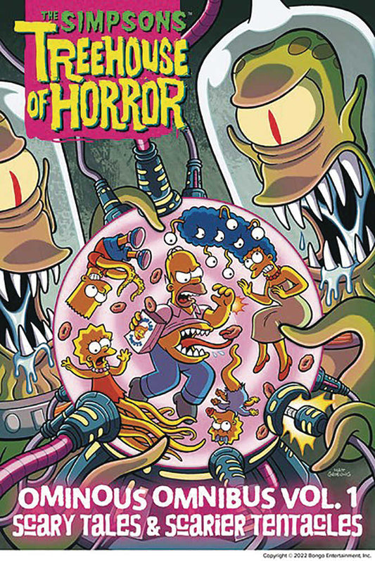 Simpsons Treehouse Of Horror Ominous Omnibus Volume 01