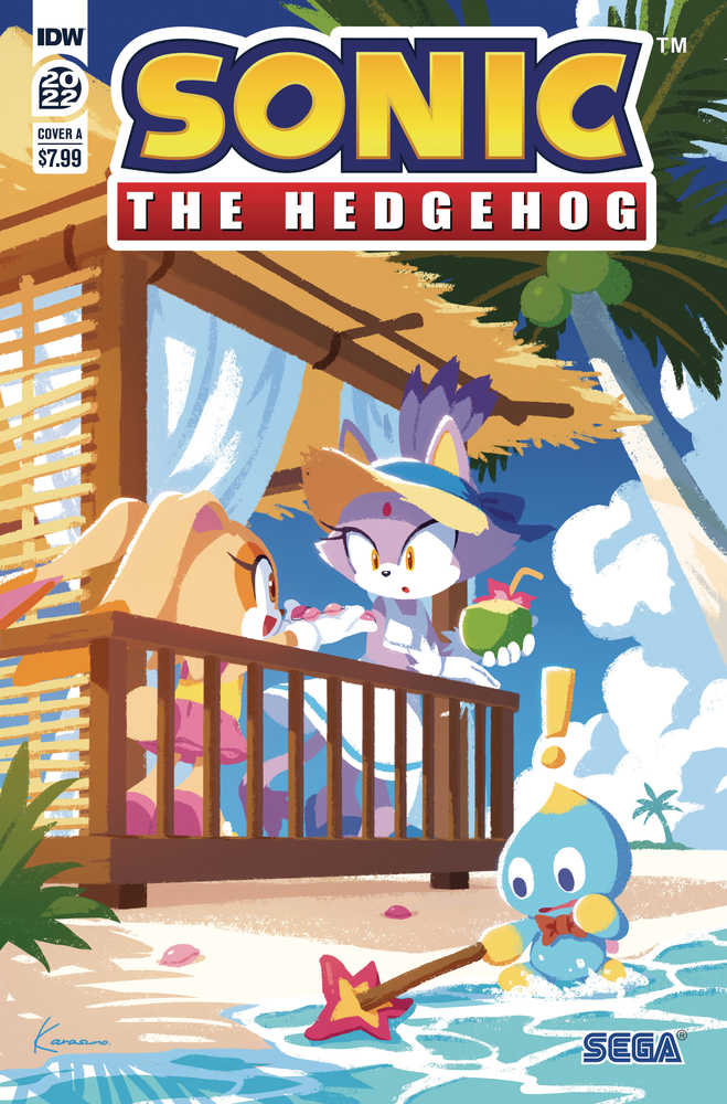 Sonic The Hedgehog Annual 2022 Cover A Sonic Team