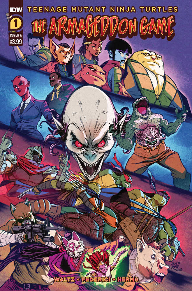 Teenage Mutant Ninja Turtles Armageddon Game #1 Cover A Federici