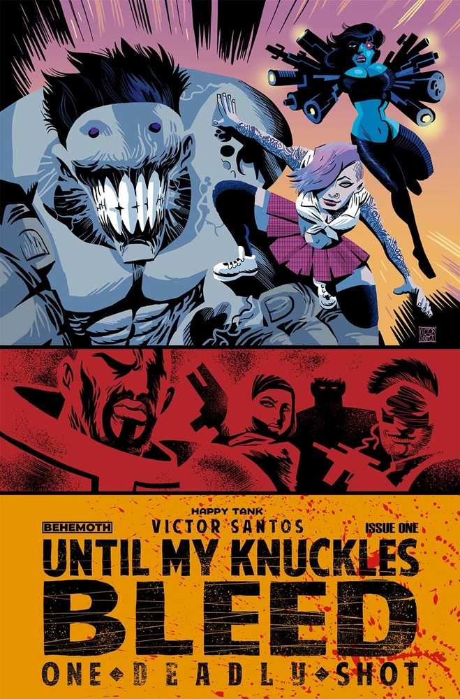 Until My Knuckles Bleed One Deadly Shot #1 Cover A Santos (Mature)