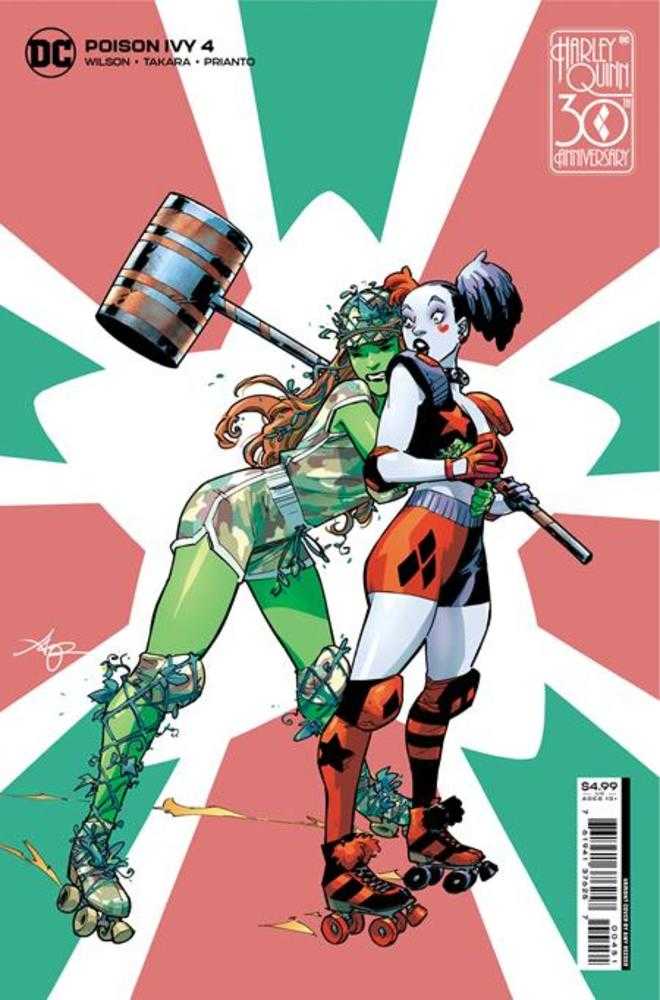 Poison Ivy #4 (Of 6) Cover D Amy Reeder Harley Quinn 30th Anniversary Card Stock Variant