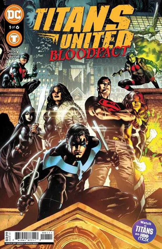 Titans United Bloodpact #1 (Of 6) Cover A Eddy Barrows