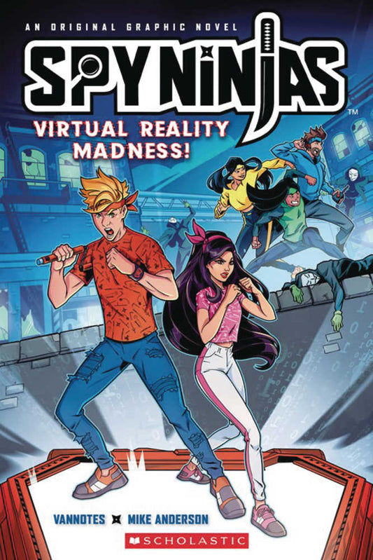 Spy Ninjas Graphic Novel Volume 01 Virtual Reality Madness