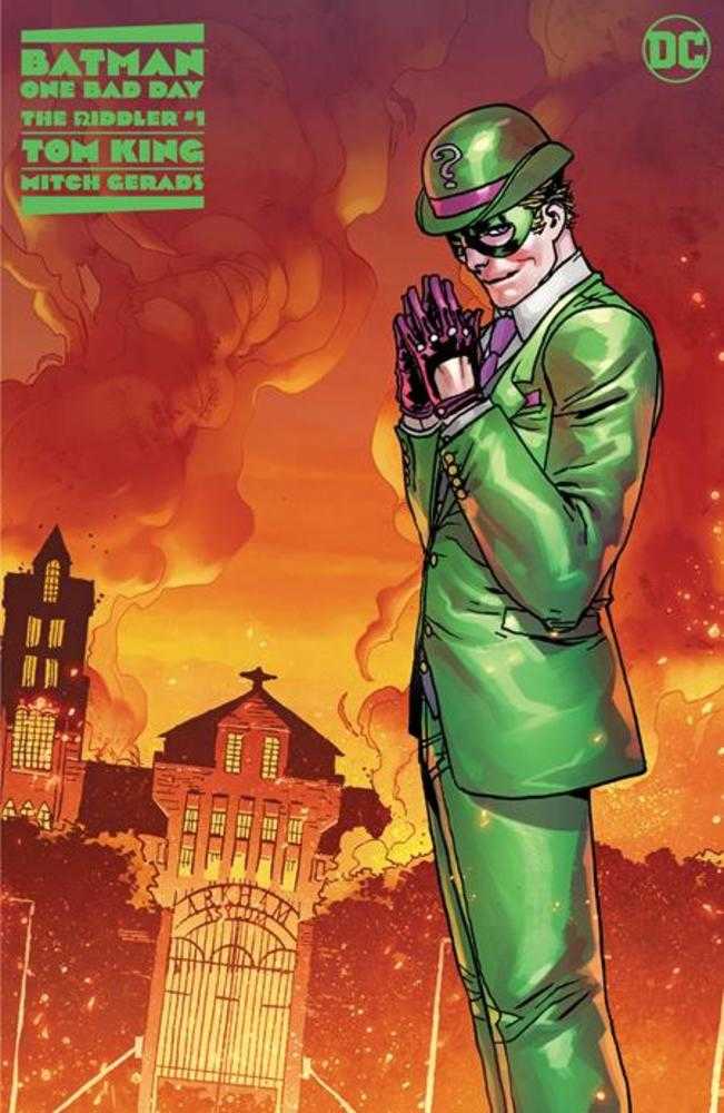 Riddler Batman Comic Cover