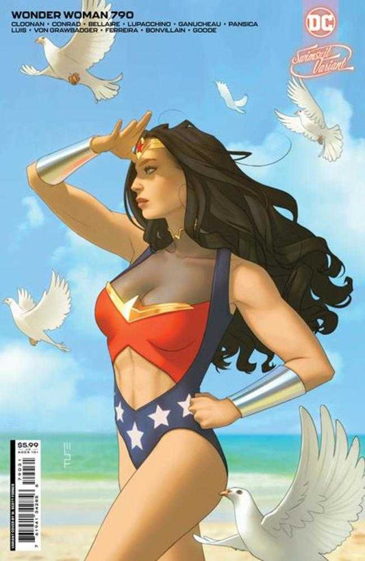 Wonder Woman #790 Cover C W Scott Forbes Swimsuit Card Stock Variant