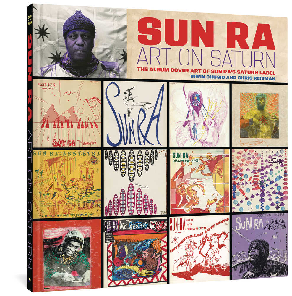 Album Cover Art Of Sun Ras Saturn Label Hardcover