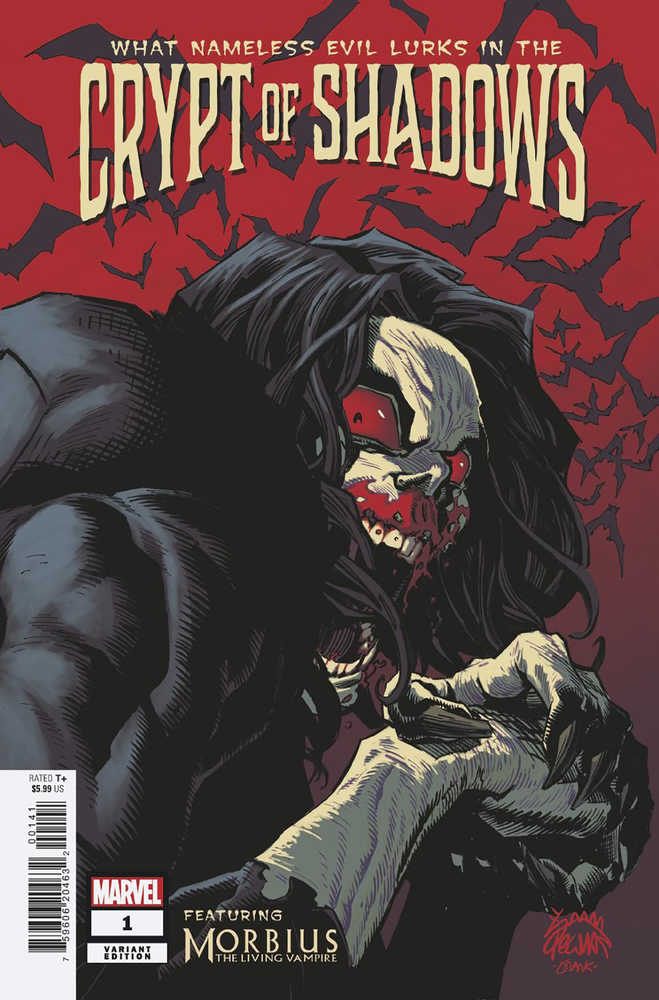 Crypt Of Shadows #1 Stegman Morbius Variant