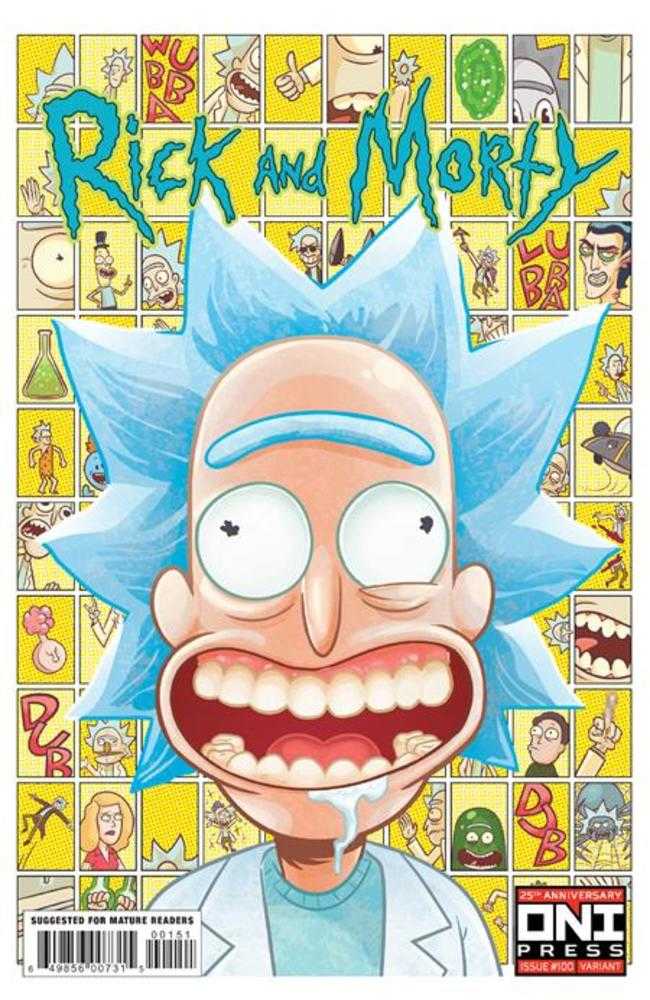 Rick And Morty #100 Cover E Fred Stresing Variant