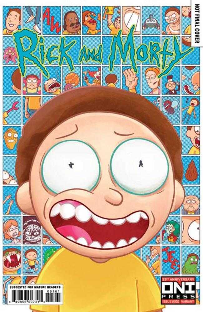 Rick And Morty #100 Cover F Fred Stresing Variant