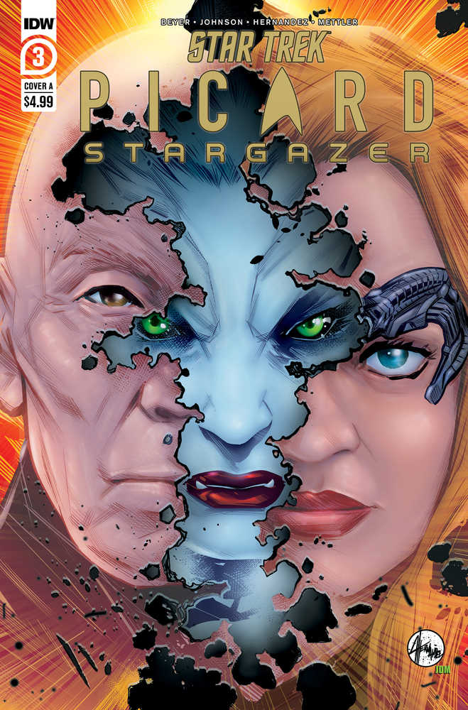 Star Trek Picard Stargazer #3 Cover A Hernandez