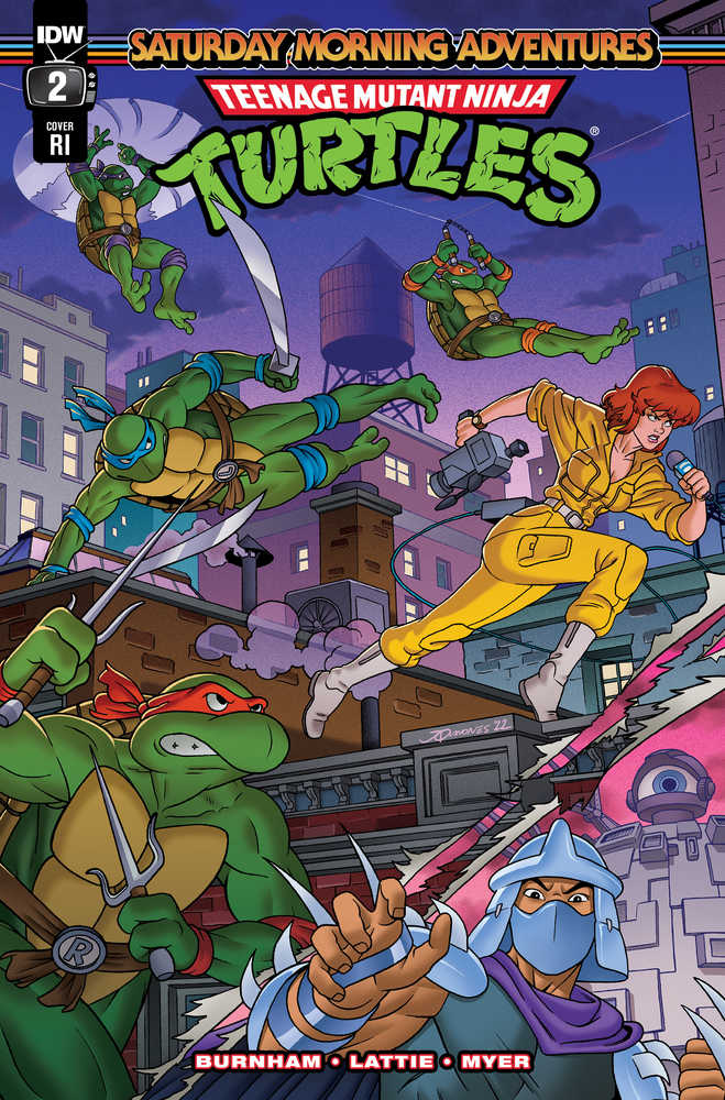 Teenage Mutant Ninja Turtles Saturday Morning Adventures #2 Cover D 10 Copy Variant Edition