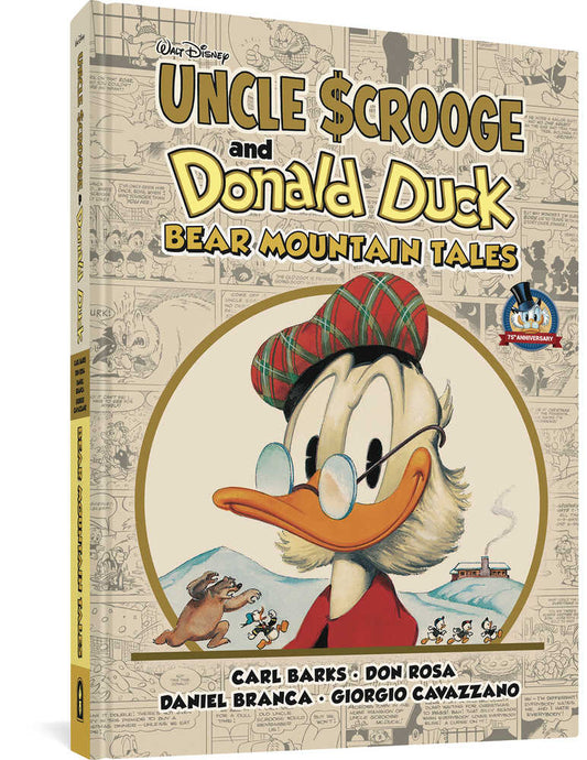 Walt Disney Uncle Scrooge & Donald Duck Bear Mtn Tales Hardcover