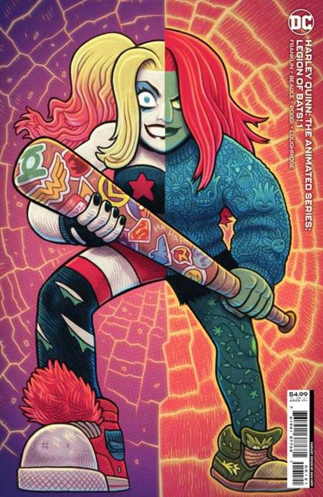 Harley Quinn The Animated Series Legion Of Bats #1 (Of 6) Cover B Dan Hipp Card Stock Variant (Mature)