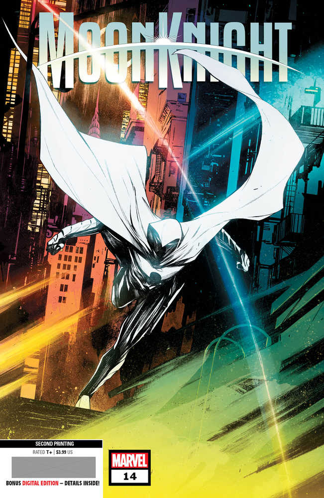 Moon Knight #14 2ND Printing Cappuccio Variant