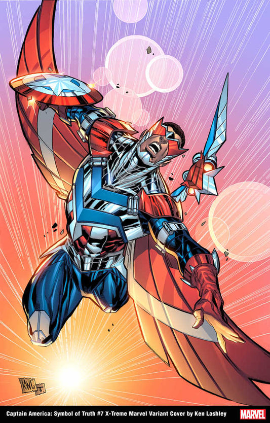 Captain America Symbol Of Truth #7 Lashley X-Treme Marvel Va