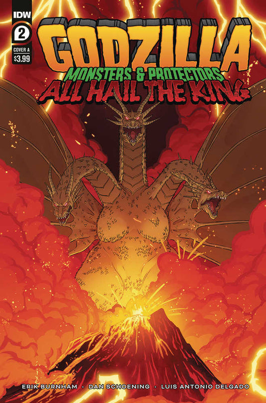 Godzilla Monsters & Protectors All Hail King #2 Cover A Schoen