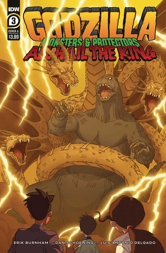 Godzilla Monsters & Protectors All Hail King #3 Cover A Schoen