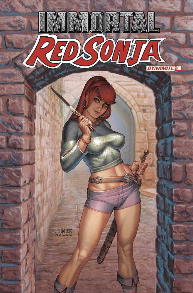 Immortal Red Sonja #8 Cover C Linsner