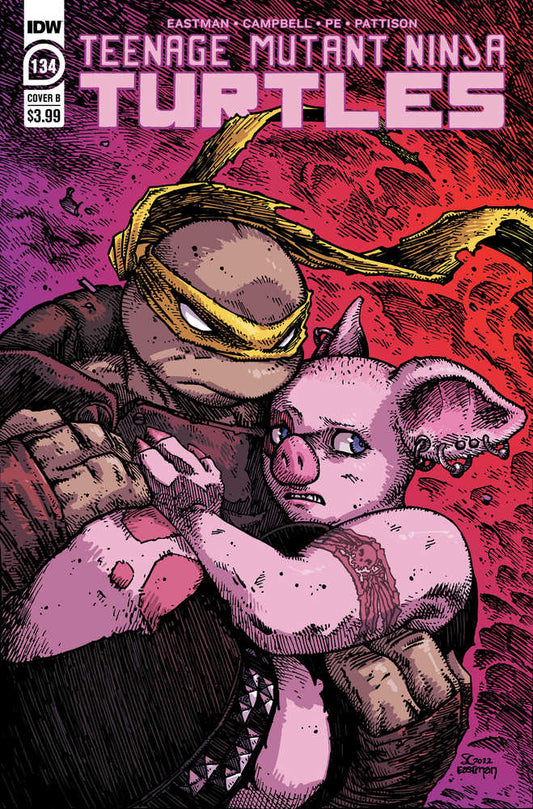Teenage Mutant Ninja Turtles Ongoing #134 Cover B Eastman