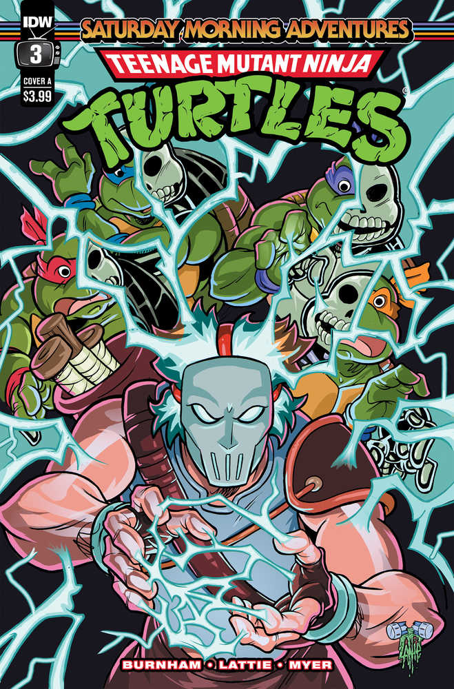 Teenage Mutant Ninja Turtles Saturday Morning Adventures #3 Cover A Lattie