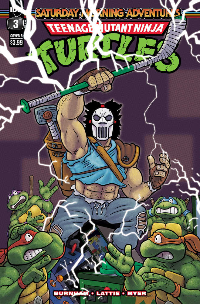 Teenage Mutant Ninja Turtles Saturday Morning Adventures #3 Cover B Jennex