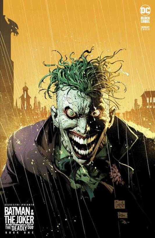 Batman & The Joker The Deadly Duo #1 (Of 7) Cover C Greg Capullo Joker Variant (Mature)