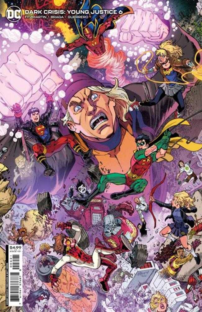Dark Crisis Young Justice #6 (Of 6) Cover B Todd Nauck Card Stock Variant