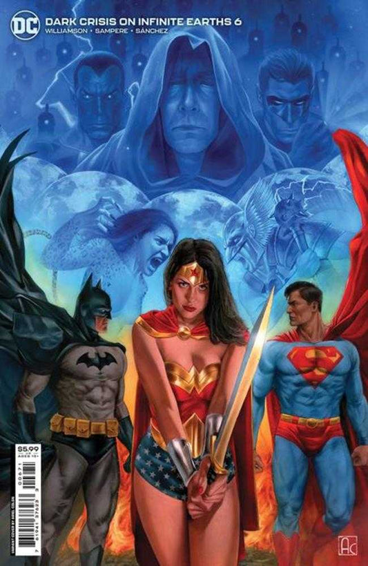 Dark Crisis On Infinite Earths #6 (Of 7) Cover C Ariel Colon Infinite Crisis Homage Card Stock Variant