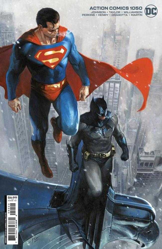 Action Comics #1050 Cover I Gabriele Dell Otto Card Stock Variant