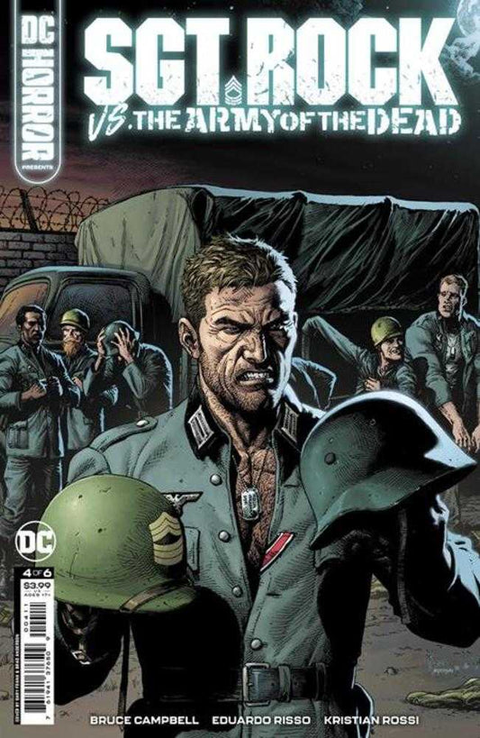 DC Horror Presents Sgt Rock vs The Army Of The Dead #4 (Of 6) Cover A Gary Frank (Mature)