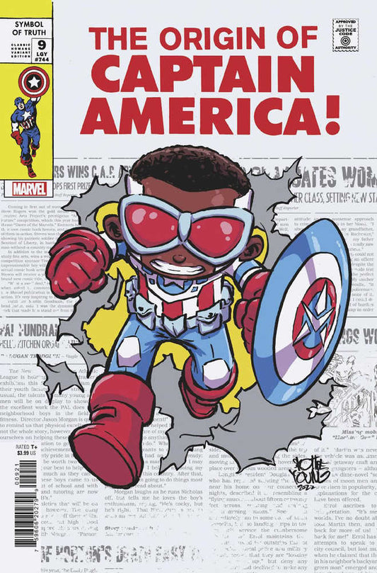 Captain America Symbol Of Truth #9 Young Classic Homage Variant