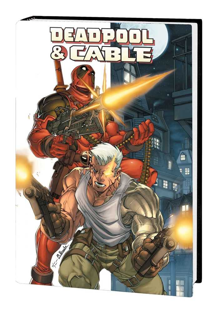 Deadpool And Cable Omnibus Hardcover Brooks Direct Market Variant New Printing