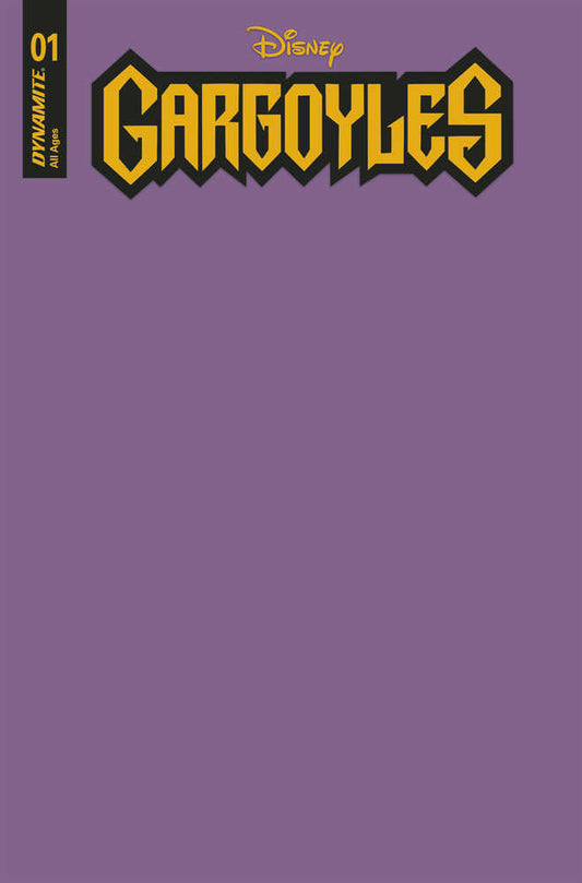 Gargoyles #1 Cover G Gargoyles Purple Blank Authentix