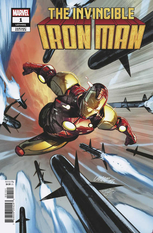Invincible Iron Man #1 25 Copy Variant Edition Larraz Variant