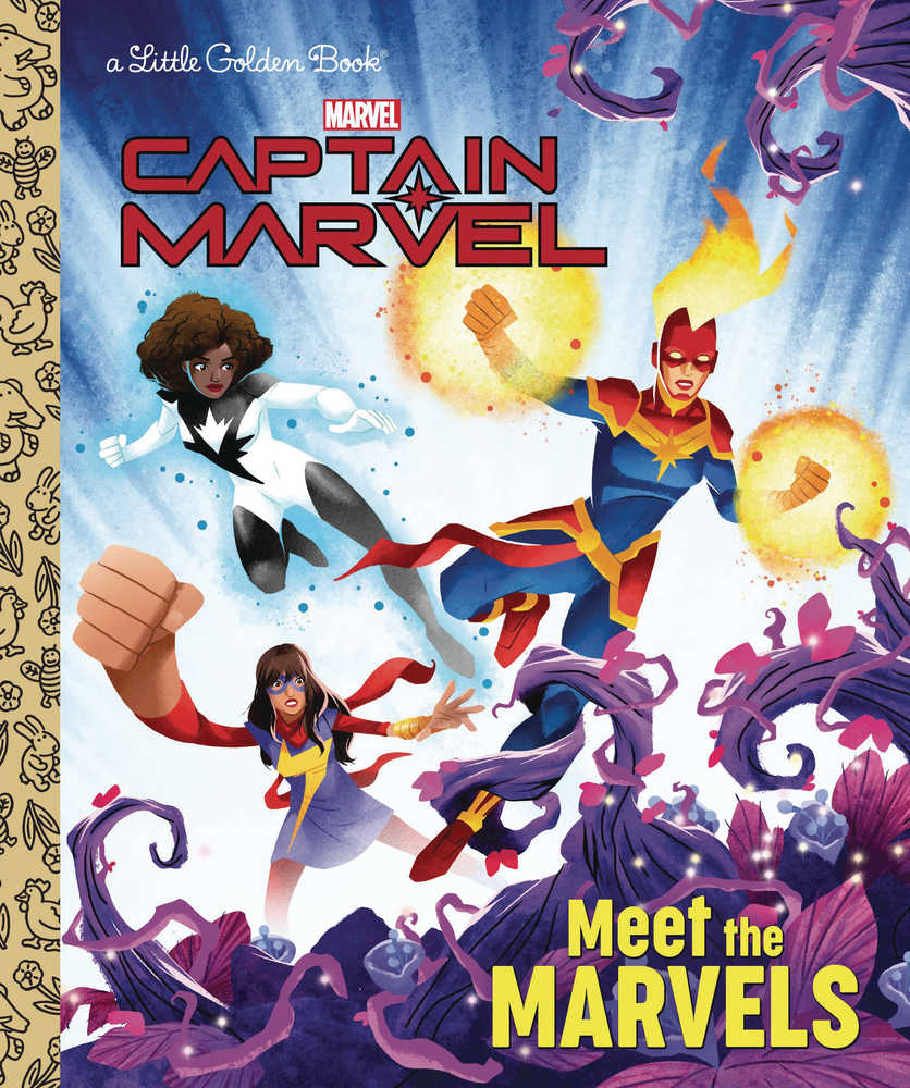 Marvel Meet The Marvels Little Golden Book