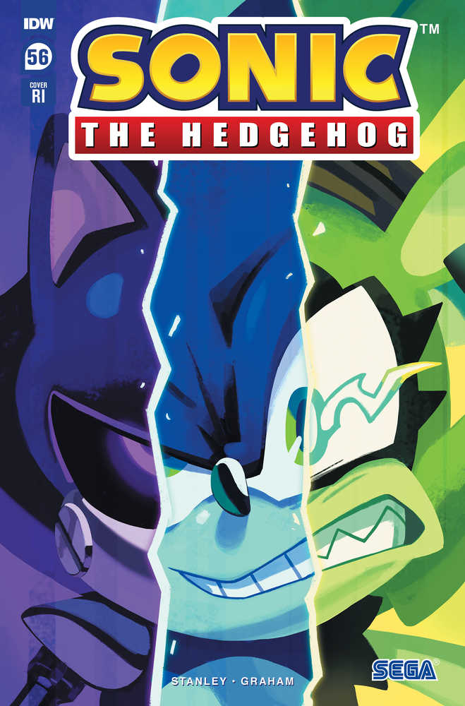 Sonic The Hedgehog #56 Cover C 10 Copy Variant Edition Fourdraine