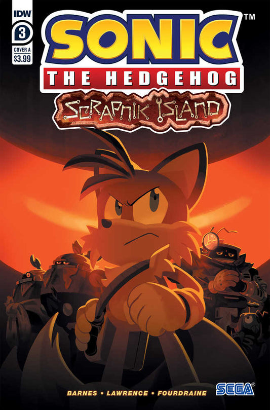Sonic The Hedgehog Scrapnik Island #3 Cover A Fourdraine
