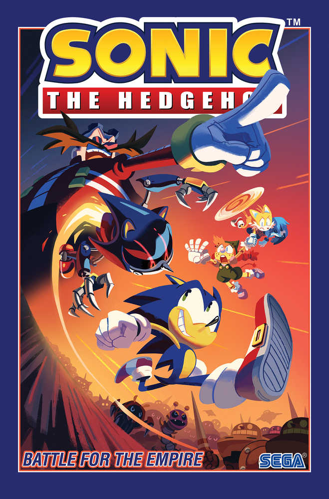 Sonic The Hedgehog TPB Volume 13 Battle For The Empire